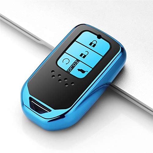 FHMMKL Soft TPU case for pc Keyring Keychain Car Key Case For Honda Civic Accord CR-V Pilot HR-V 2017 2018 2019 for CXV Car Accessories