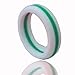 Women's Silicone Wedding Band. Safe and Durable Silicone Wedding Ring for the Active Lifestyle.