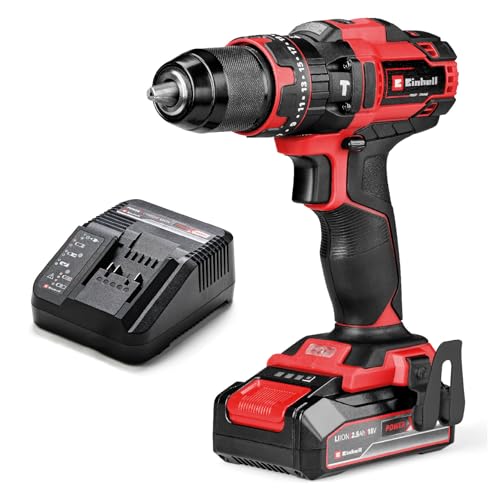 Einhell Cordless Impact Drill Driver 44Nm with Battery and Charger 18V PXC