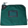 Locking Bank Bag Canvas Keyed Security (Forest Green)