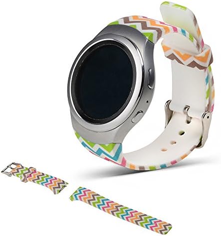 Ysang Accessory Soft Silicone Colourful Replacement Sport Wristband Strap Band Bracelet Common Design for Samsung Galaxy Gear S2 SM-720/SM-730 Smartwatch