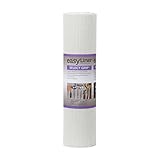 Duck Brand Select Grip EasyLiner Shelf and Drawer Liner, Non-Adhesive, 20-Inch x 24-Feet, Non-Adhesive, White, 281877