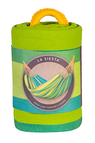 LA SIESTA - Sonrisa Lime - Klassische Einzel-Hängematte Outdoor – Bild 6
