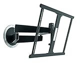 Vogel's Full Motion TV Wall Mount, Swivel and Tilt - for 40 to 65 inch TV, NEXT 7345, Black