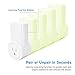 Etekcity 3 Pack Remote Control Outlets Wireless Light Switches for Household Appliances, Unlimited Connections, FCC ETL Listed, White (1 Remotes Included)