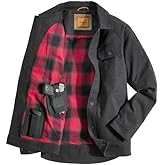 Venado Concealed Carry Shirt Jacket for Men - Heavy Duty Canvas - Conceal Carry Pockets