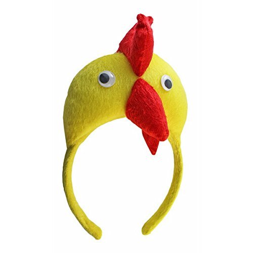Headband - SODIAL(R) 3D Chicken Rooster Headband Animal Farm Adult Kids Mask Costume Maskenball