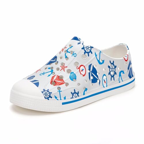EUXTERPA Toddler Water Shoes Boys Girls Summer Shoes White Boat Size 13 at Amazon
