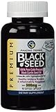 Amazing Herbs Cold-Pressed Black Seed Oil Softgels - 90 Capsules