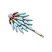 2 Retro Boho Bohemian Tribal Gem Stone Studded Gold Hair Clip Bobby Pin Accessories Set