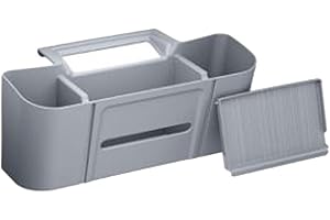 Center Console Rear Armrest Organizer for Sienna 2021-2026, Plastic Flat Cover and Stand Type Storage Box, Direct Replacement