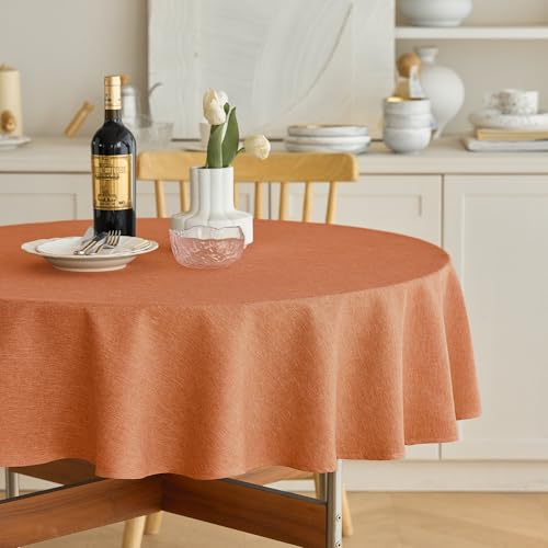 Decorelia Fall Farmhouse Round Table Cloth
