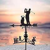 oublanc Metal Weathervanes, Outdoor Roof Garden