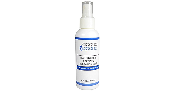 Acqua Sapone Peptides & Sodium Hyaluronate Hydration Mist 4 Fl.Oz. / 118 Ml (643517980108)