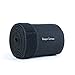 Hongxin LAttice Neoprene Cable Cord Management Sleeve, Pure Black, Fireproofing (Pure Black, 80 x 5.1-Inch)
