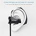NEXGADGET Bluetooth Headphones, V4.1 Wireless In Ear Earbuds with Mic, IPX5 Waterproof Earphones, Stereo Noise Cancelling Sport Headset (8-Hours Playtime & Secure Ear Hooks)