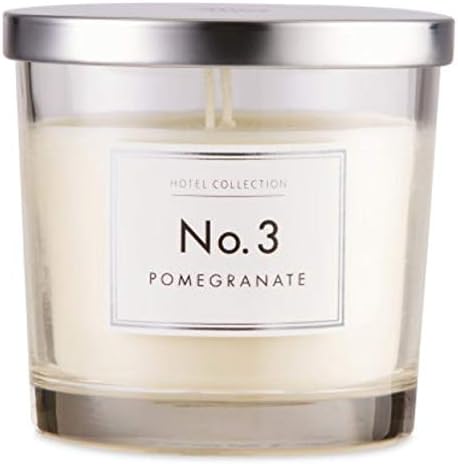 Hotel Collection Aldi Pomegranate No 3 Fragranced 2 Wick Candle Amazon Co Uk Kitchen Home