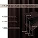 NICETOWN Drapes for Sliding Glass Door - Thermal Insulated Door Blinds, Patio Door Curtains, Vertical Blinds for Window (Toffee Brown, 100 inches x 84 inches)