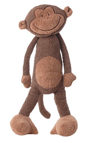 Inware 7739 - Kuscheltier Schlenkeraffe Timo, 32 cm, Schlenkertier, Schmusetier, Affe