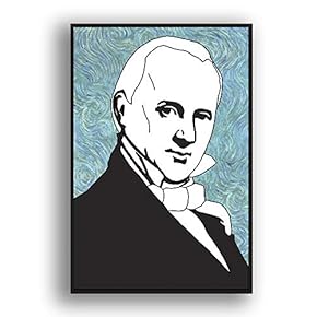 Framed Canvas Wall Art for Living Room, Bedroom America President Canvas Prints for Modern Home Decoration Ready to Hang - 16"x24" inches