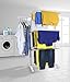 Hyfive Clothes Airer Drying Rack Extra Large 3 Tier Clothes Drying Rail Foldable