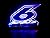 Mark Martin No.6 Signature Nascar LED Lamp Night Light Man Cave Signs