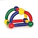 Guidecraft Better Builders 60 - Piece Magnetic Ball and Rod Construction Set, Stem Educational Building Toy