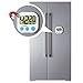 Kitchen Timer Small Digital Electronic Loud Alarm, Magnetic Backing, ON/OFF Switch, Minute Second Countdown