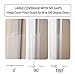 AILUOQI Finger Pinch Protector Guards for Home, Inside, Outside, Flush or Bifold Door Hinges, Gates and Pivot Doors. Door Shield Guards for Baby Proofing, Kids. Roll-up Design 47.2