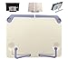 Maydahui Mini Desktop Book Stand Portable Foldable Lightweight Book Rest for Music Score Cookbook Tablet (Max Size 12 X 6 Inches) Ergonomic Reading Posture