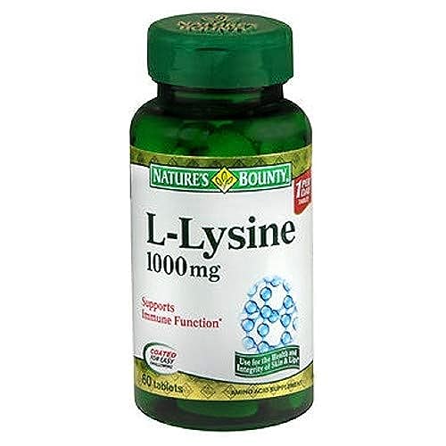 Nature's Bounty L-Lysine 1000 mg Tablets