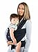 Black Baby Wrap Carrier - Breathable Sling & Carry Bag - Suits Newborn, Infant and Toddler
