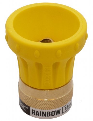 Underhill HN1500 Precision Rainbow Hose Nozzle, 15 GPM at 80 PSI, 3/4-Inch Hose Thread