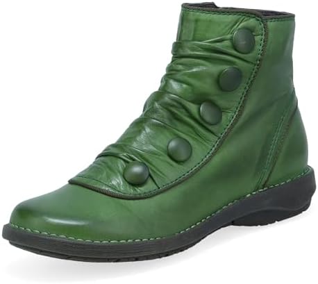 Amazon.com | Miz Mooz Lennox Women's Ankle Bootie Kiwi 6 | Boots