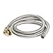 Everflow Supplies 28748-NL Stainless Steel Dishwasher Supply Line with Swivel Elbow and with 3/8