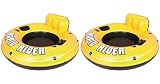 2-Pack Bestway Rapid Rider 53" Raft Tubes With Handles/Cup Holders | 2 x 43116E