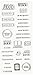 Hero Arts CL935 Kelly's Reading Planner Rubber Stamp Set 2.5 Inch x 6 Inch Clear