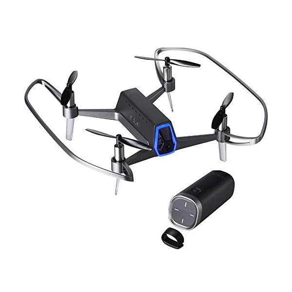 Shift RED Drone/Quadcopter, patentierter Einhand-Controller, FHD-Kamera, "Follow me" - Funktion, 4 LV-Geschwindigkeitsmodi, 11 min Flugzeit
