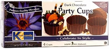 KANE DARK CHOCOLATE LARGE PARTY CUPS 12CT 4-Pack