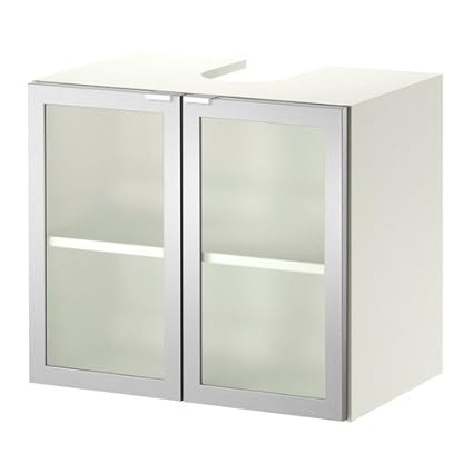Ikea Lillangen Wash Basin Base Cabinet W 2 Doors White