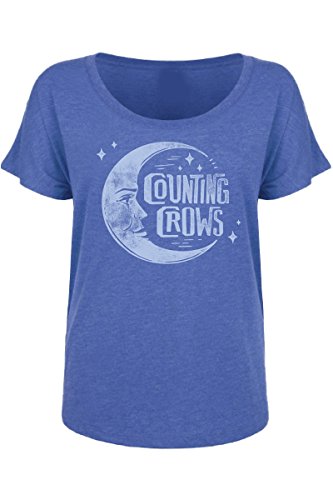 CC-7 Counting Crows Women's Moon Dolman- X Large