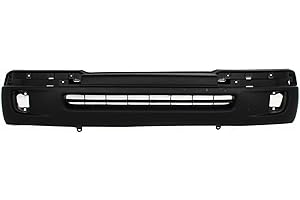 Evan Fischer Front Bumper Cover Compatible with 1998-2000 Toyota Tacoma, Textured, with Holes for Bumper Cover Trim, Front Wheel Drive/(Rear Wheel Drive, Pre Runner Model)
