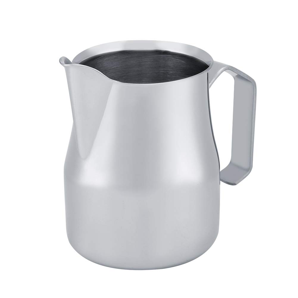 Lybunair Stainless Steel Espresso Latte Art Pitcher - Ideal Coffee Jug Milk Frothing Pot, 350ml (350ML)