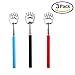 WOVTE Bear Claw Telescopic Back Scratcher Pack of 3