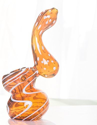 5 Inch Multicolor Glass Made In USA (brown)