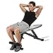 Weight Bench Sit Up Bench - ANCHEER Adjustablel Exercise Bench (black)
