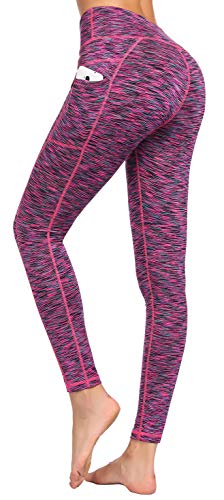 LifeSky Women Yoga Pants Workout Leggings with Pockets Tummy Control Soft Pants