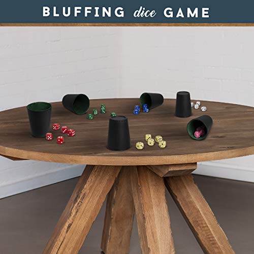 Hammer + Axe Bluffing Dice Game, Lie Your Way to a Win, Fun Cheat Party Game for Kids and Adults, Portable Fun You Can Take Anywhere, Ages 8+