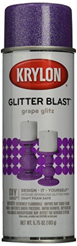 Krylon K03813A00 Glitter Blast, Grape Glitz, 5.75 Ounce