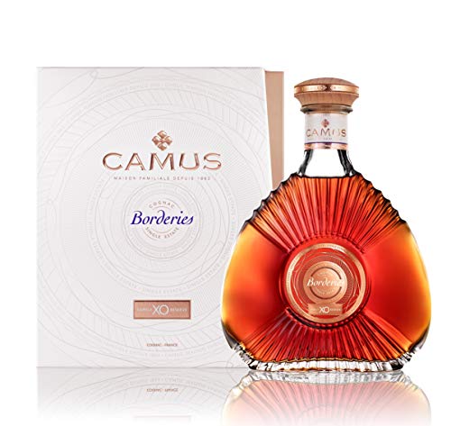 Camus XO Borderies Cognac mit Geschenkverpackung - Limited Edition Single Cru - 70cl 40° - Familienbesitz seit 1863